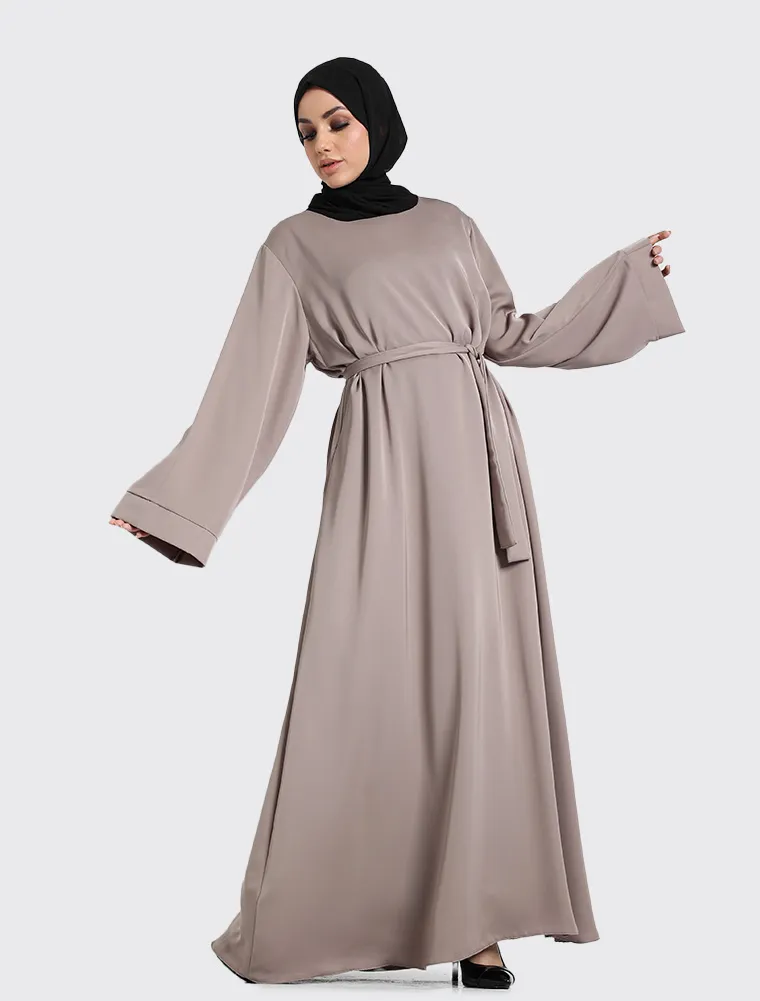 Stone Plain Abaya